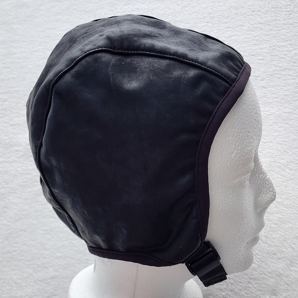 MEC Windstopper Helmet Liner Hat M/L Black Ear‎ Flap Cycling Skull Cap Aviator